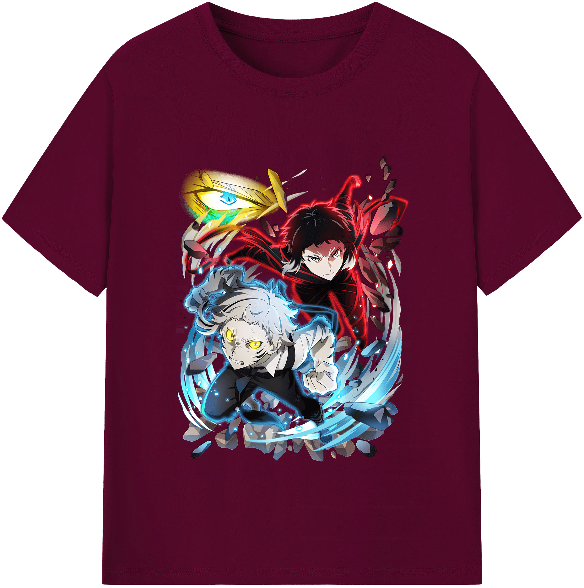（画像用） 文豪ストレイドッグス Bungo Stray Dogs レディースカジュアルプリントTシャツ（綿100％）